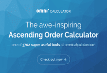 Ascending Order Calculator