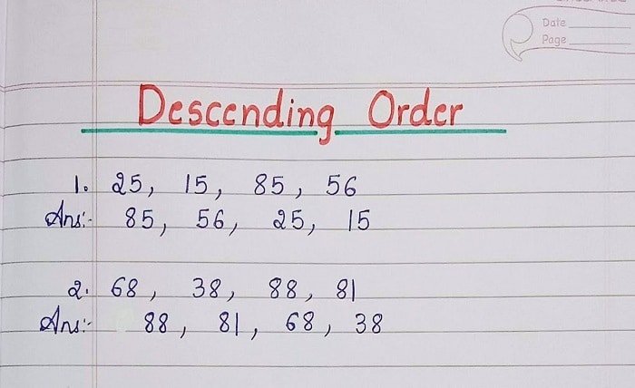 Ascending and Descending Order: A Comprehensive Guide